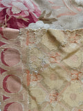 19th Century Aubusson Floral Runner Remnant for Pillows