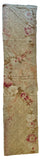 19th Century Aubusson Floral Runner Remnant for Pillows