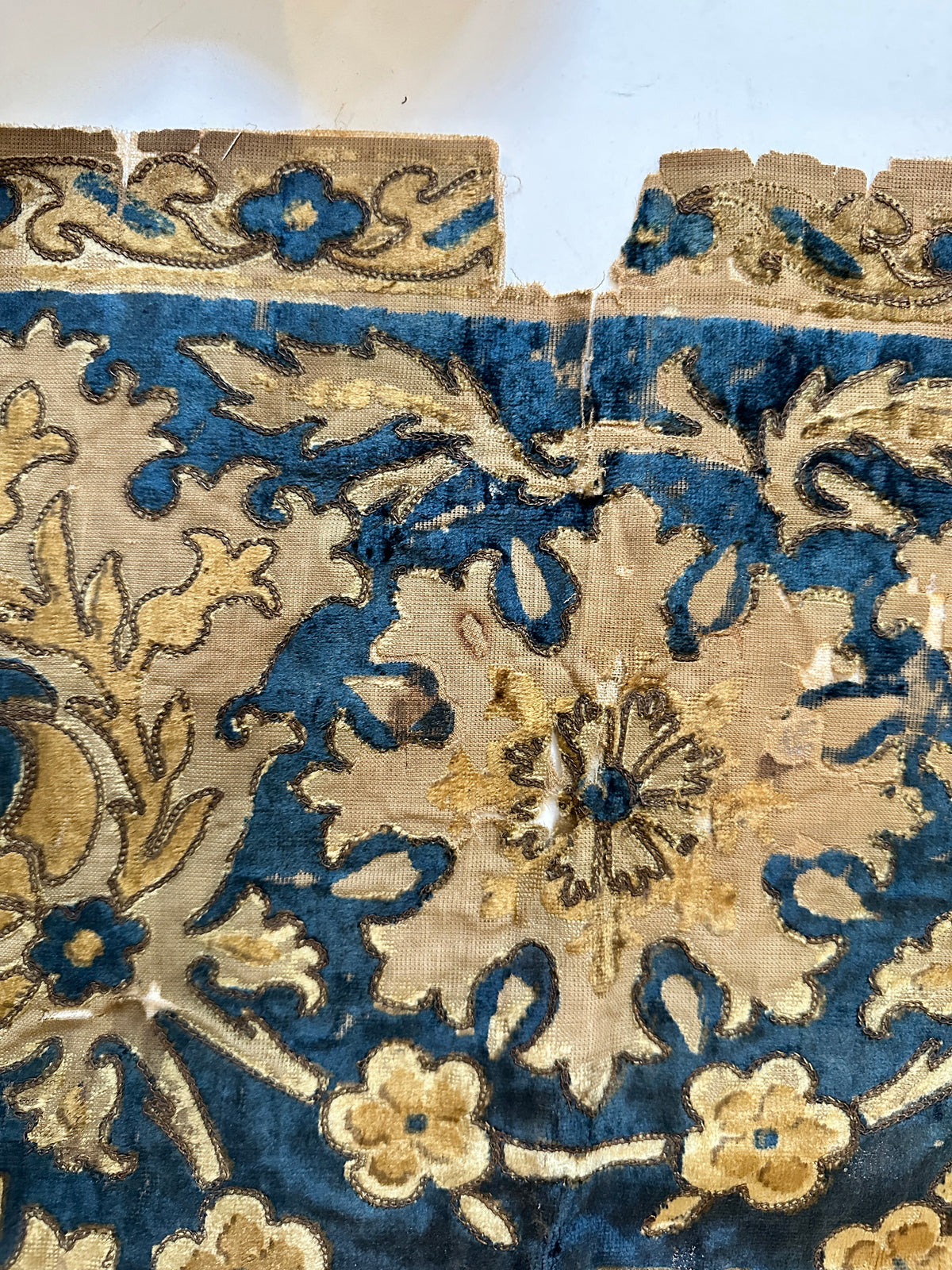 17th Century Italian Cut Velvet ID: 805114