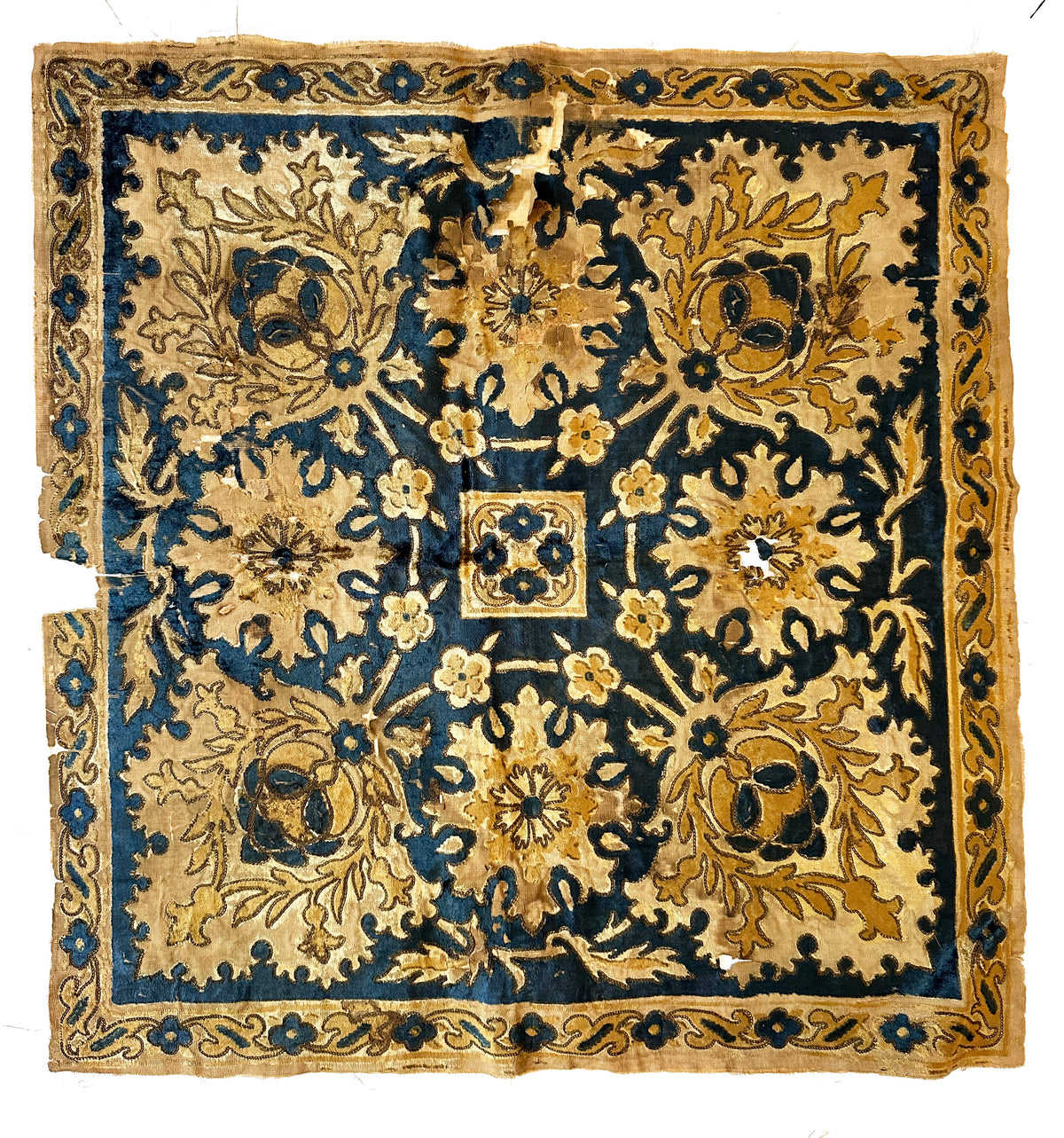 17th Century Italian Cut Velvet ID: 805114