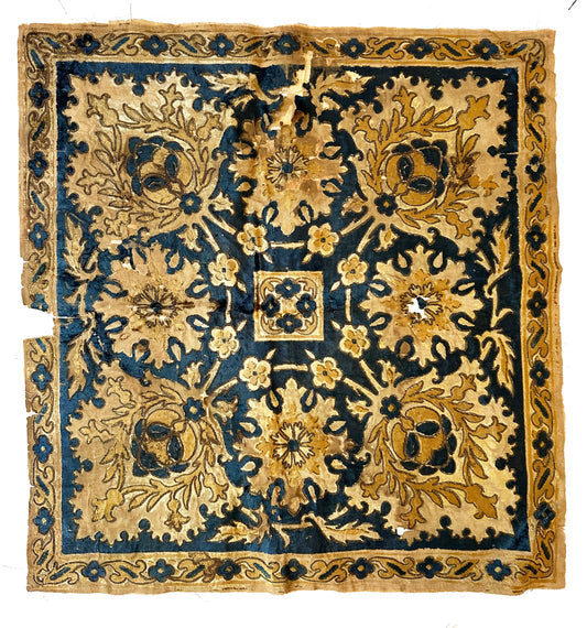 17th Century Italian Cut Velvet ID: 805114