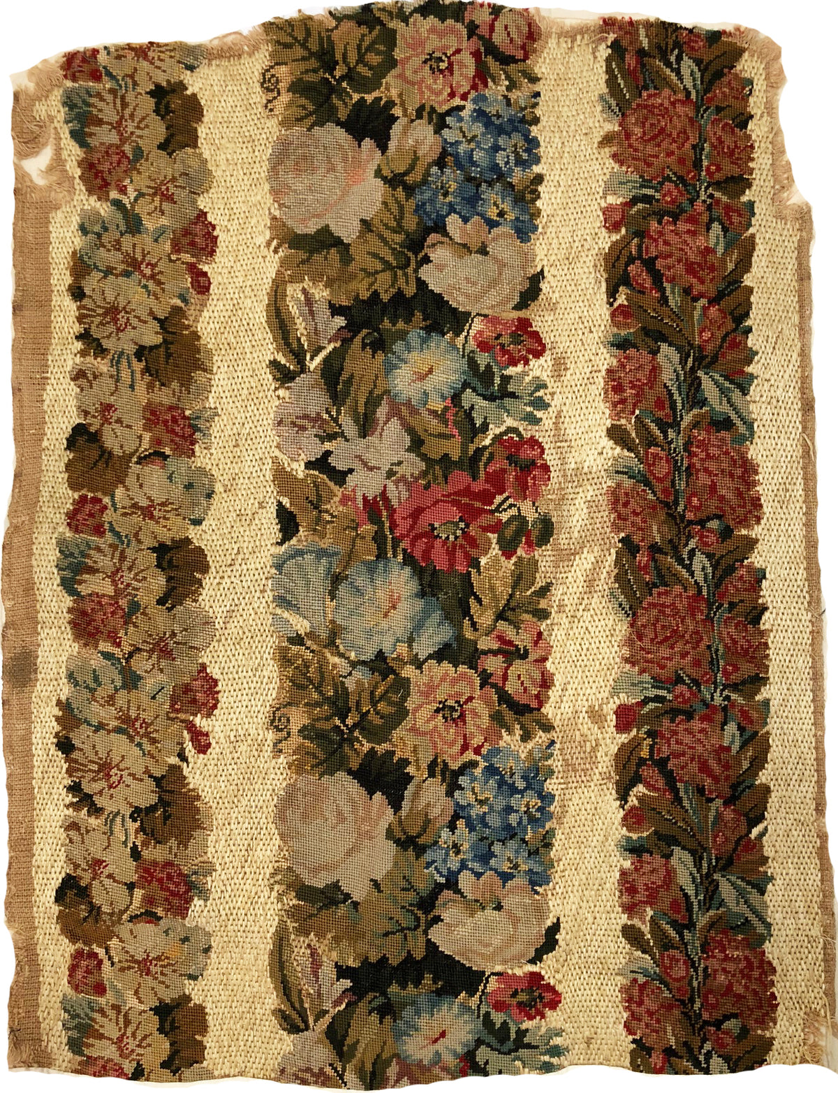 18th Century English Needlepoint ID: L105 B | 805214 B