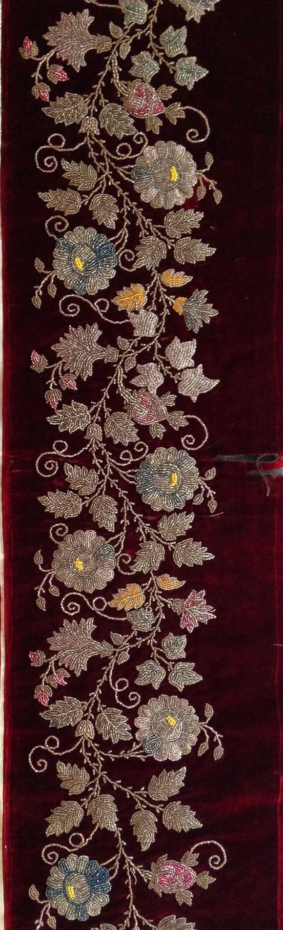 18th Century Beaded French Embroidery