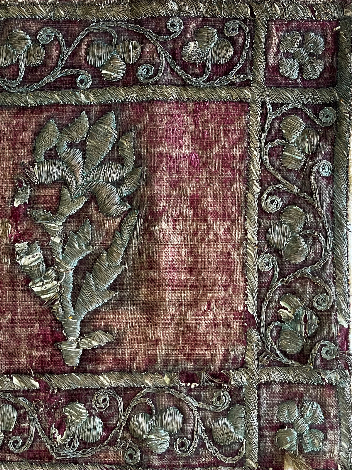 16th Century Belgian Cut Velvet Embroidery ID: 810009