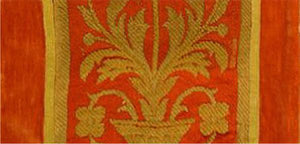 18th Century Italian Embroidery Pillowcase (2 available)