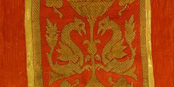 18th Century Italian Embroidery Pillowcase ID: 810010