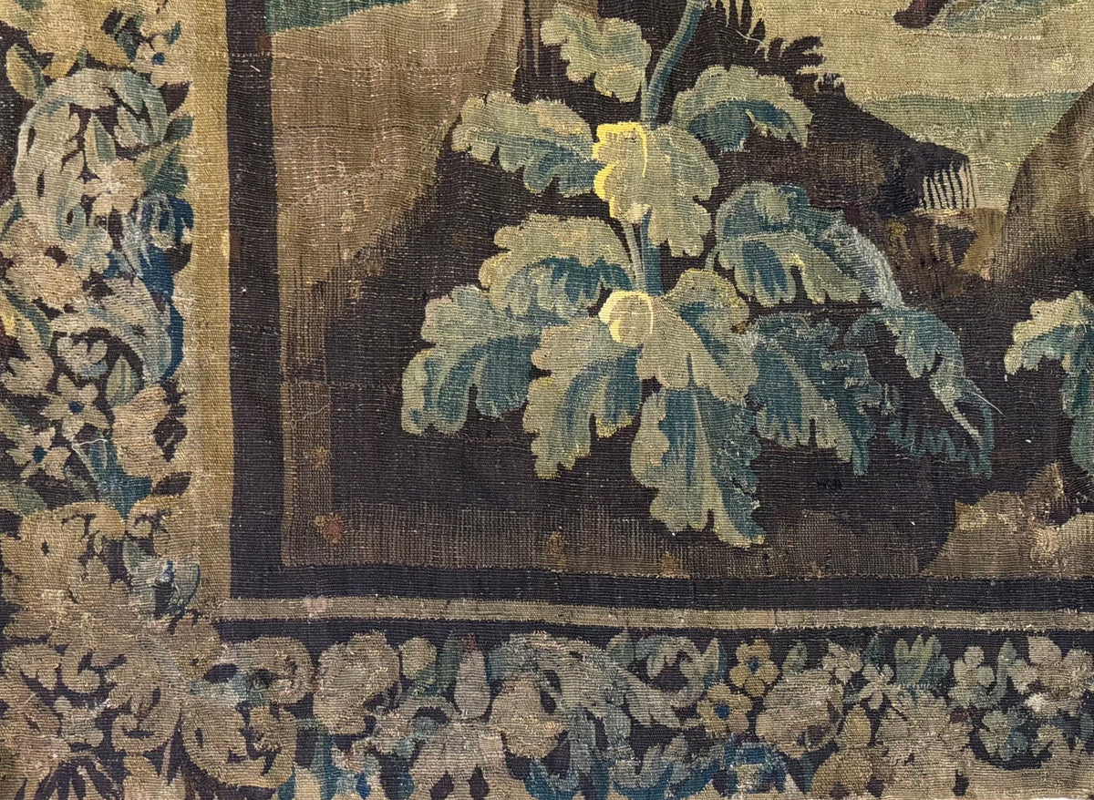 17th Century Flemish Verdure Tapestry ID: 910002