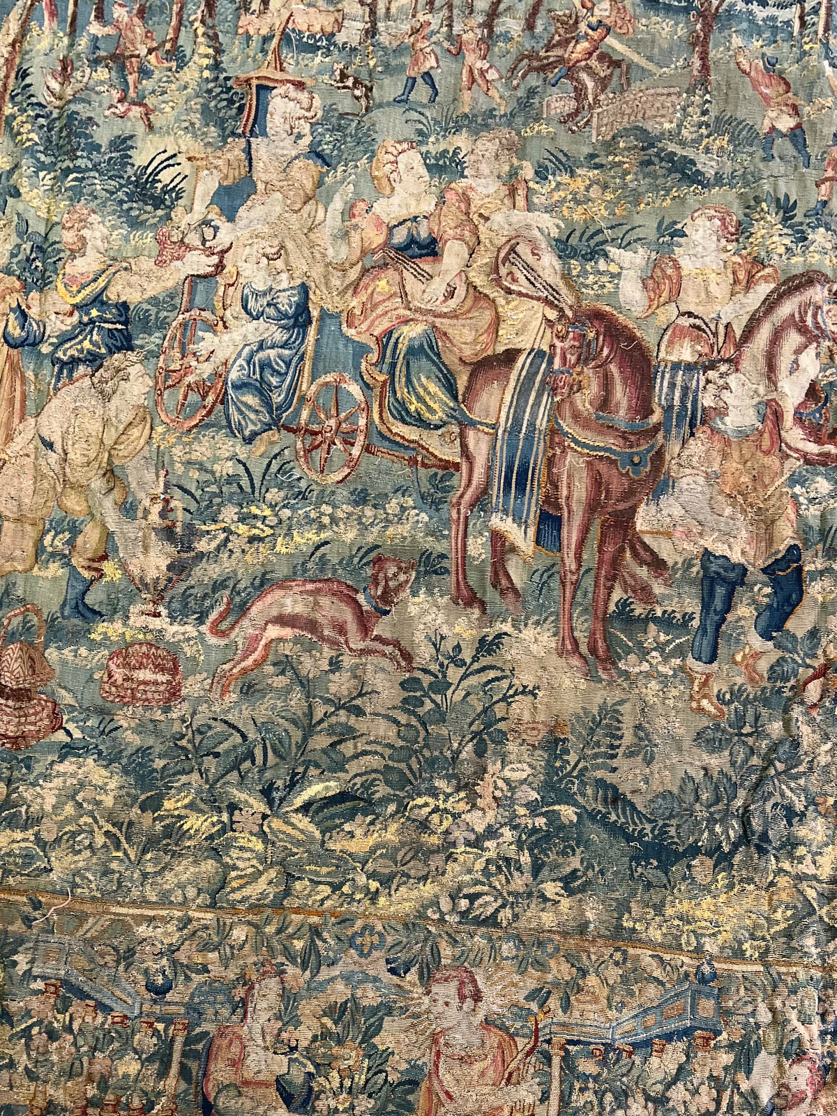 16th Century Game Park Flemish/Brussels Tapestry ID: 910018