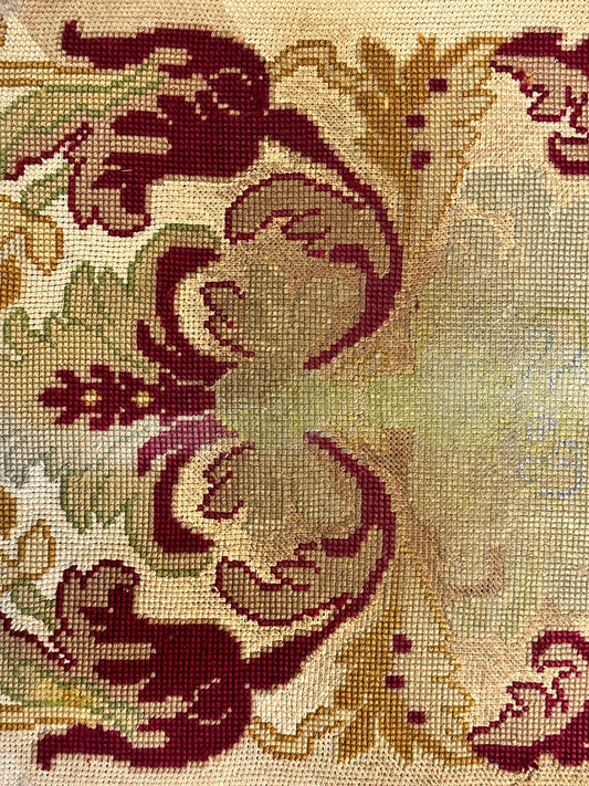 19th Century French Needlepoint for Pillows ID: BT1026