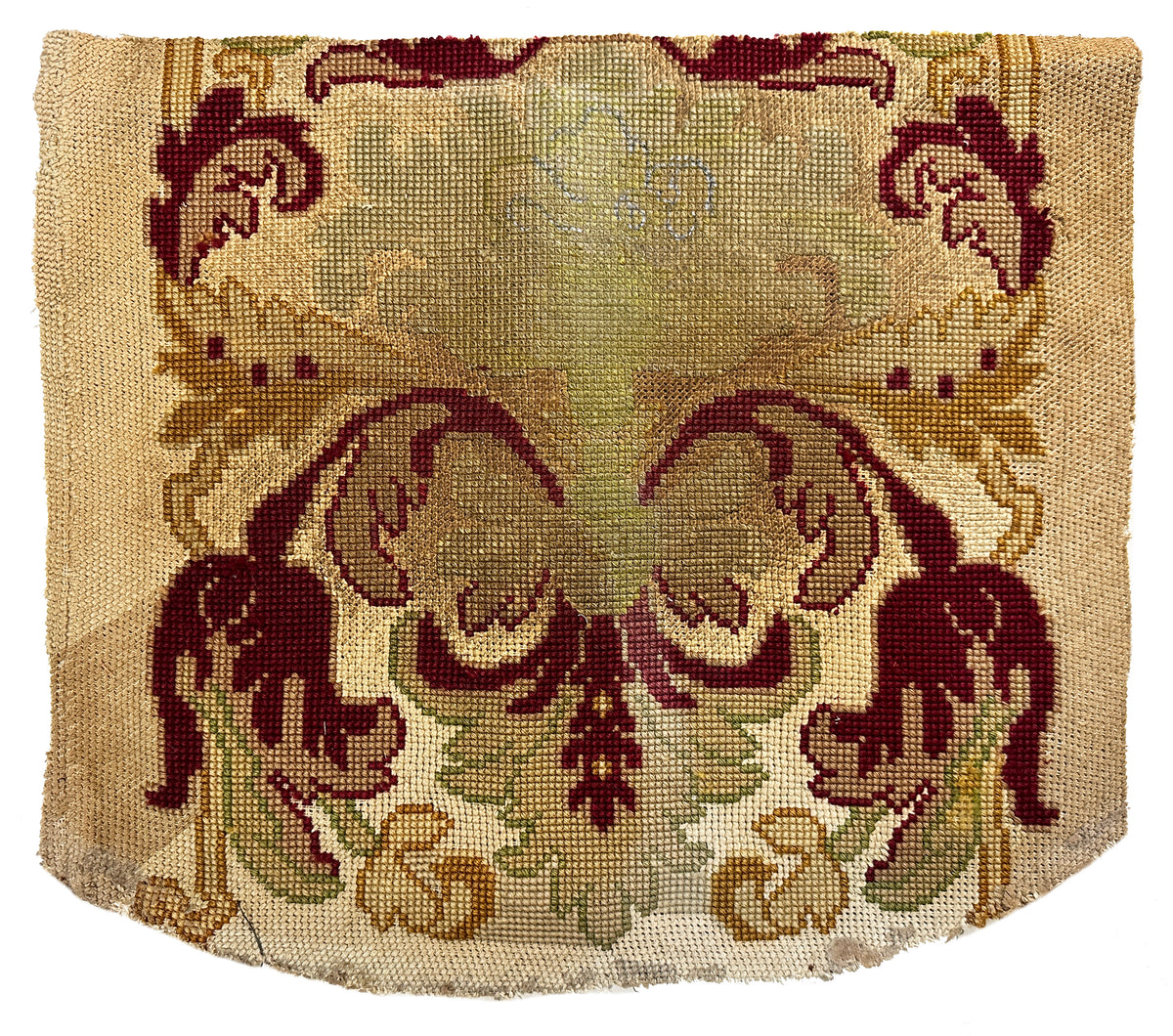 19th Century French Needlepoint for Pillows ID: BT1026