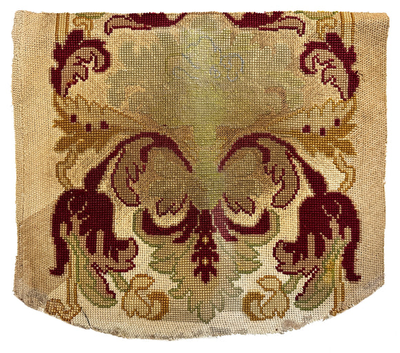19th Century French Needlepoint for Pillows