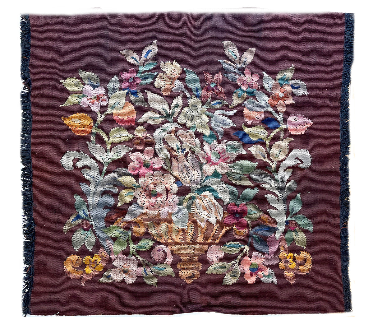 19th Century Brussels Tapestry for Pillows ID: D0619-11
