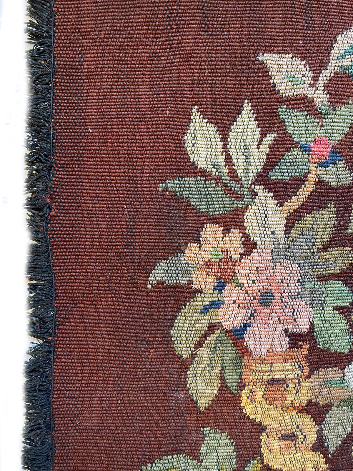 19th Century Brussels Tapestry for Pillows ID: D0619-11