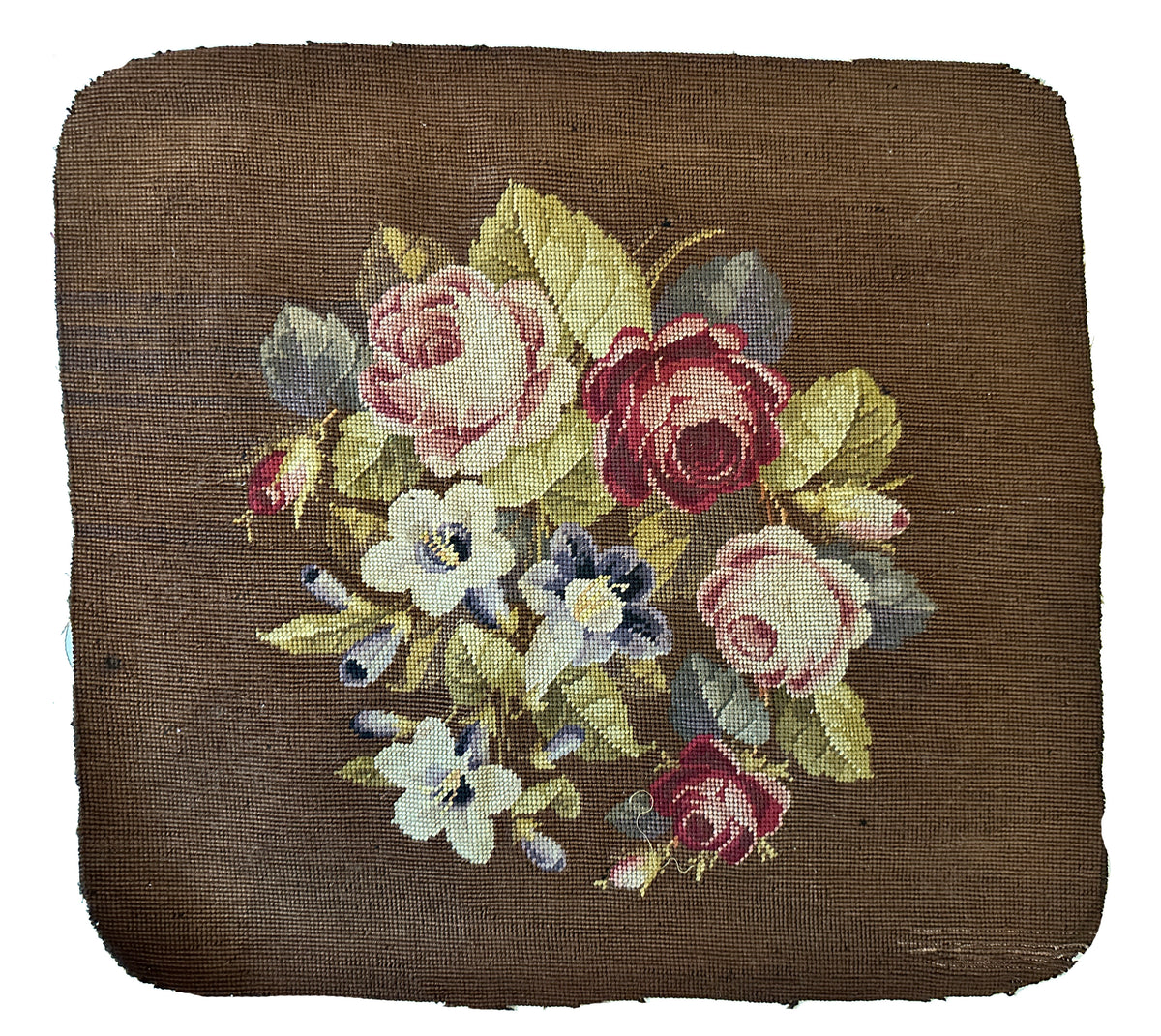 Floral Design Needlepoint for pillow ID: D105