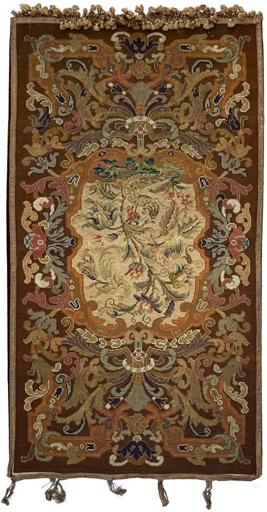 20th Century French Needlepoint ID: D164