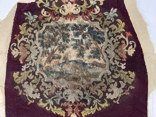 18th Century Belgian Needlepoint ID: D168