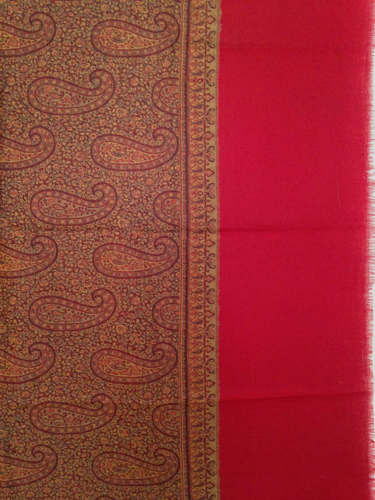 20th Century indian Paisley Shawl ID: D184
