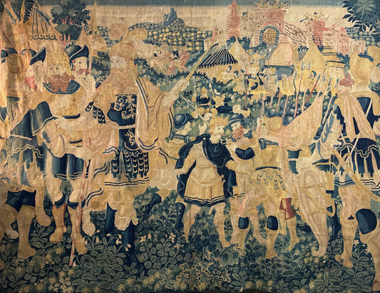 16th Century Brussels Tapestry ID: G9657