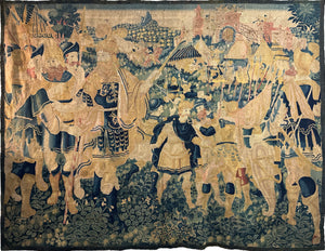 16th Century Brussels Tapestry ID: G9657