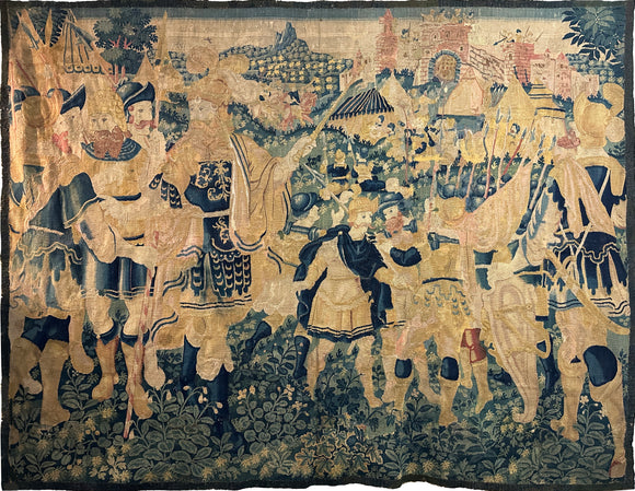 16th Century Brussels Tapestry ID: G9657