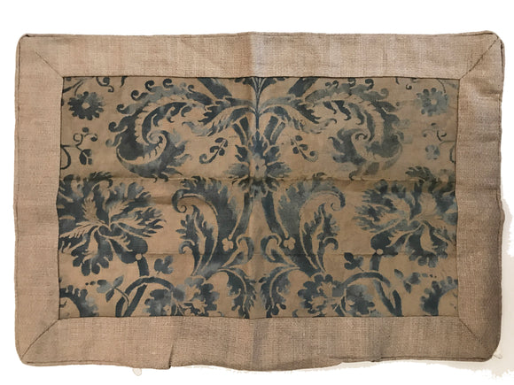 18th Century Italian Fortuny Pillowcase