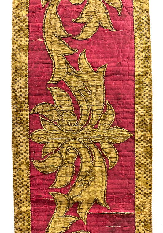 17th Century Italian Embroidery ID: L008