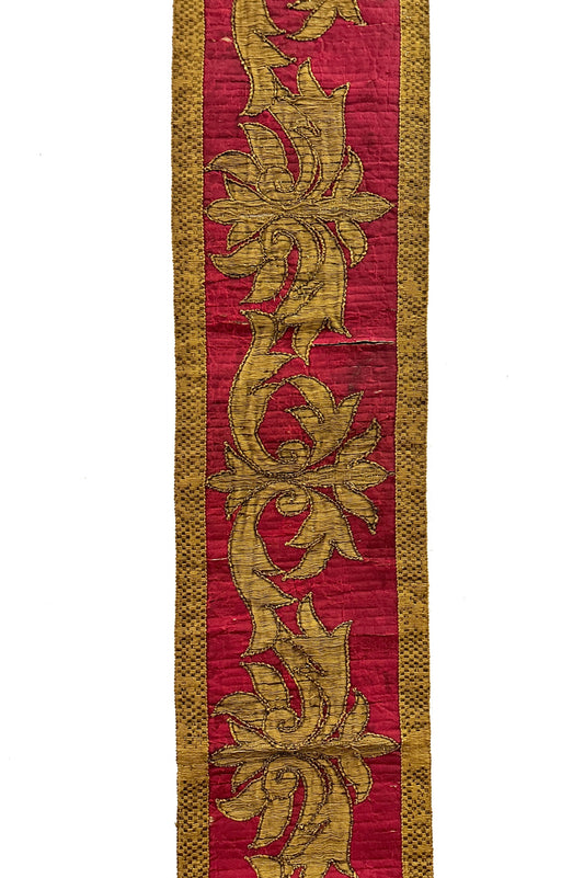 17th Century Italian Embroidery ID: L008