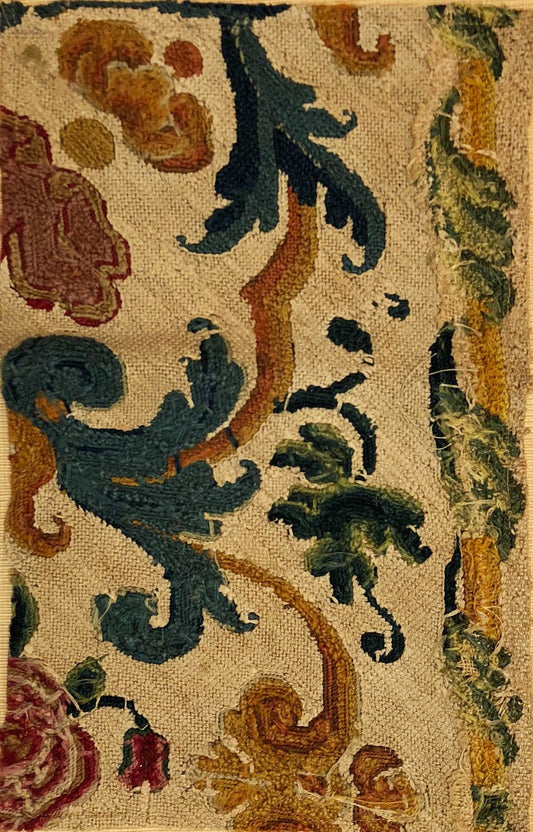18th Century French Needlepoint ID: L013