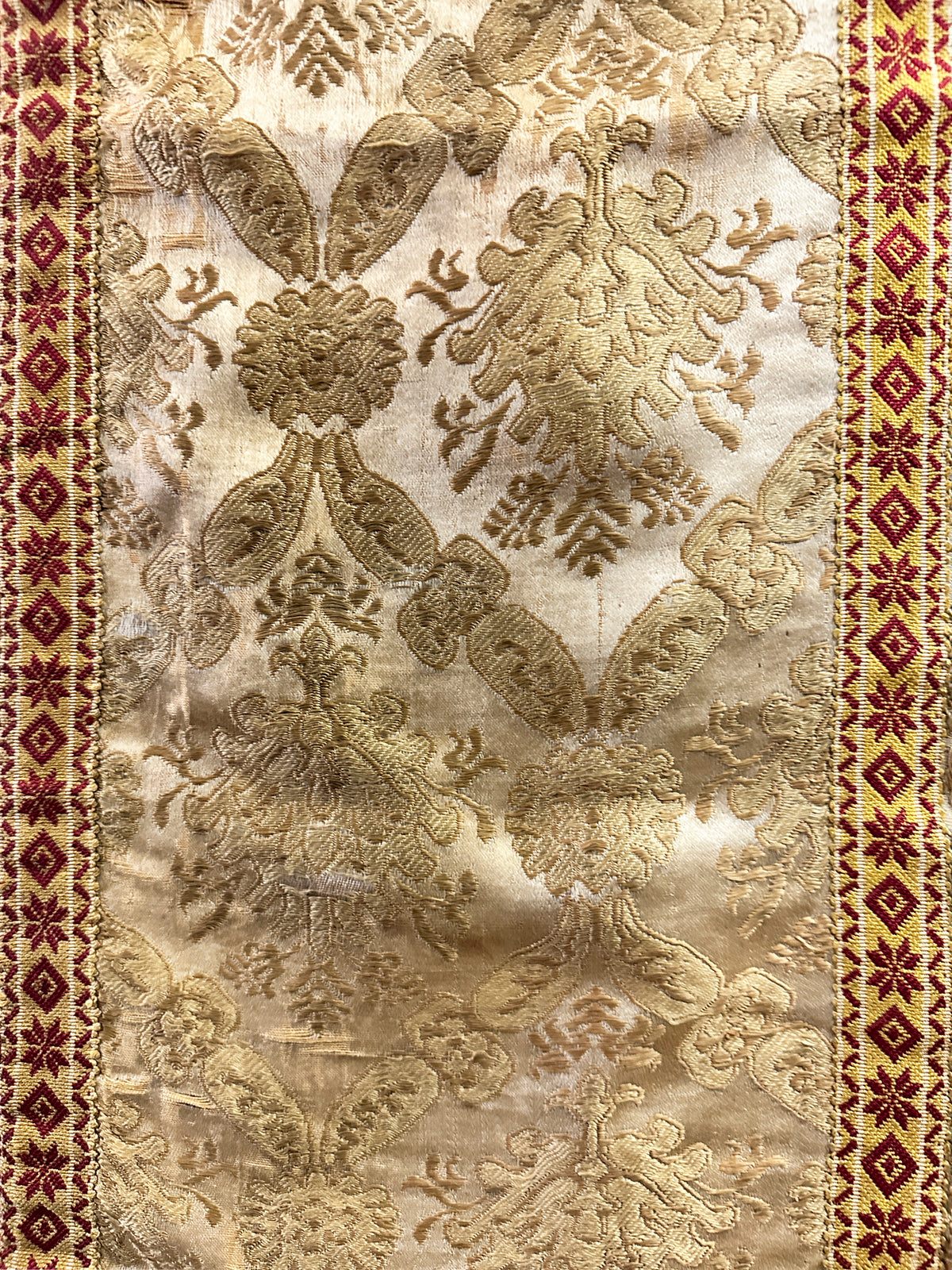 16th Century Italian Silk Embroidery ID: L021