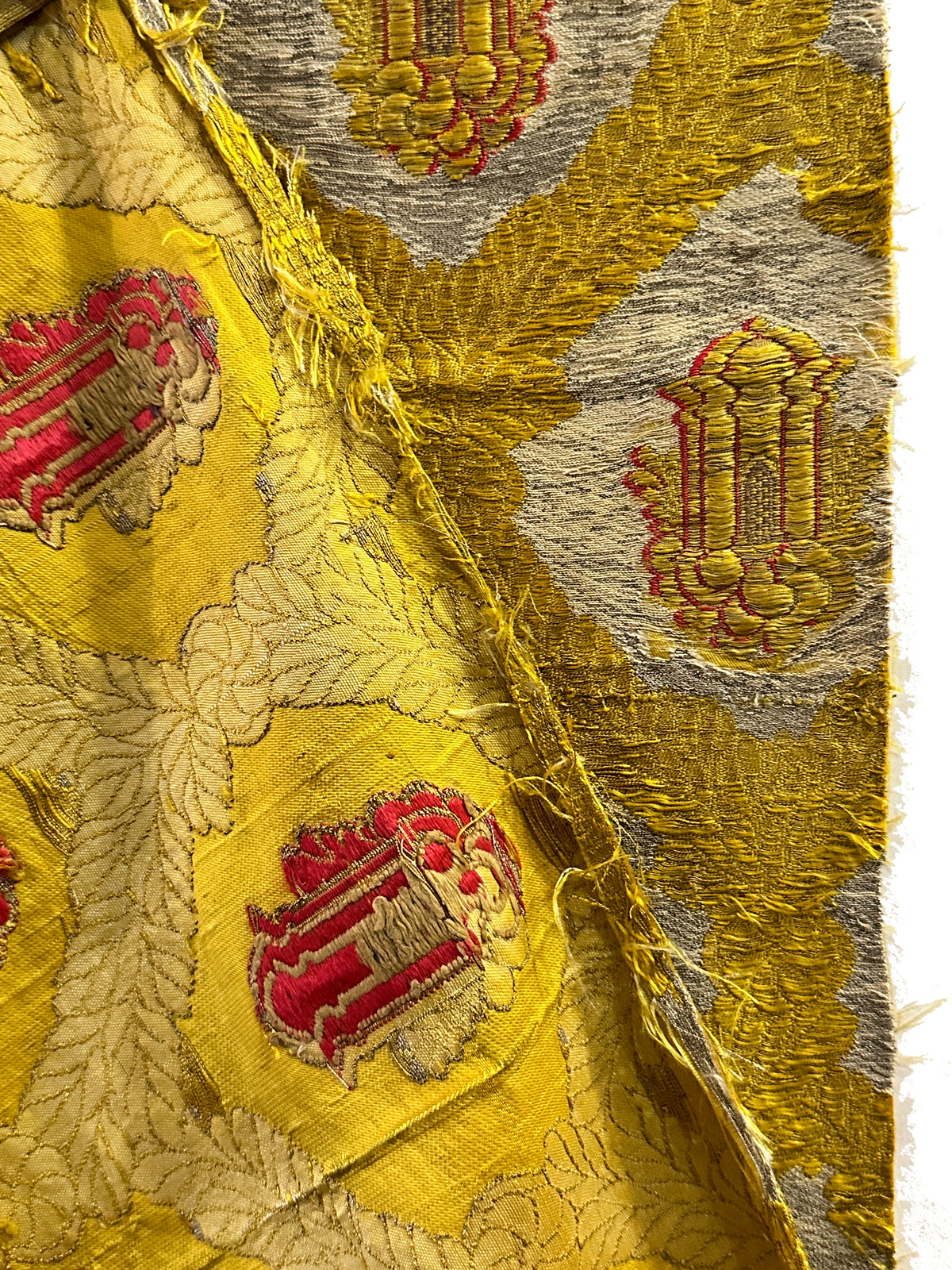 17th Century Russian Embroidery ID: L023