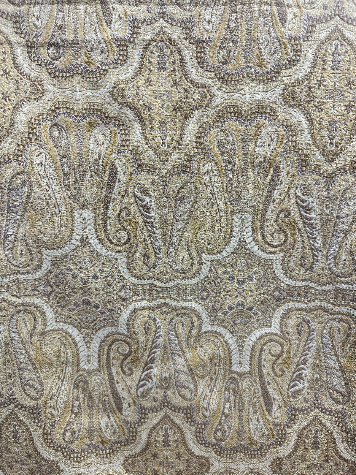 19th Century Machine-made Indian Paisley Throw ID: L030