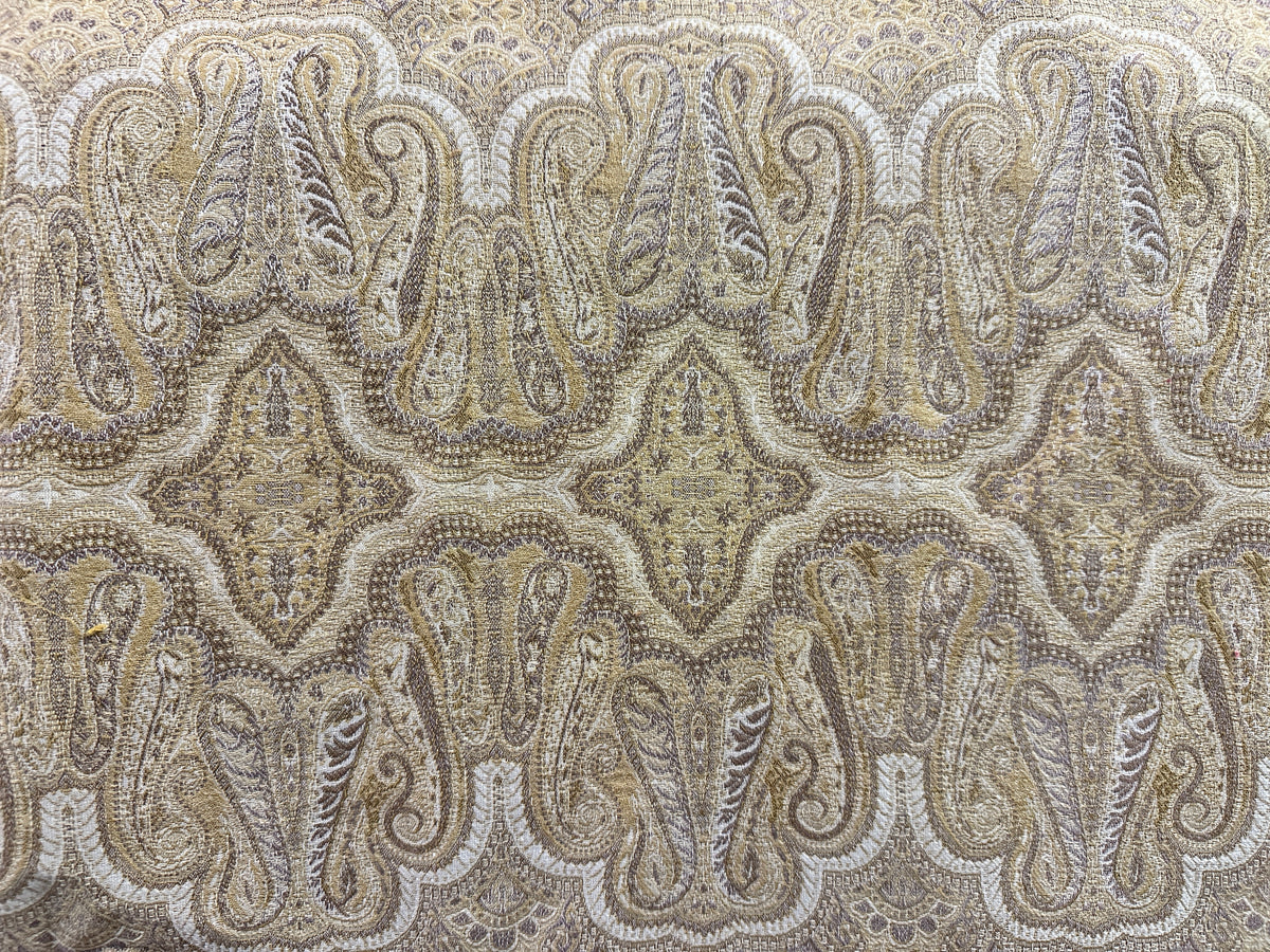 19th Century Machine-made Indian Paisley Throw ID: L030