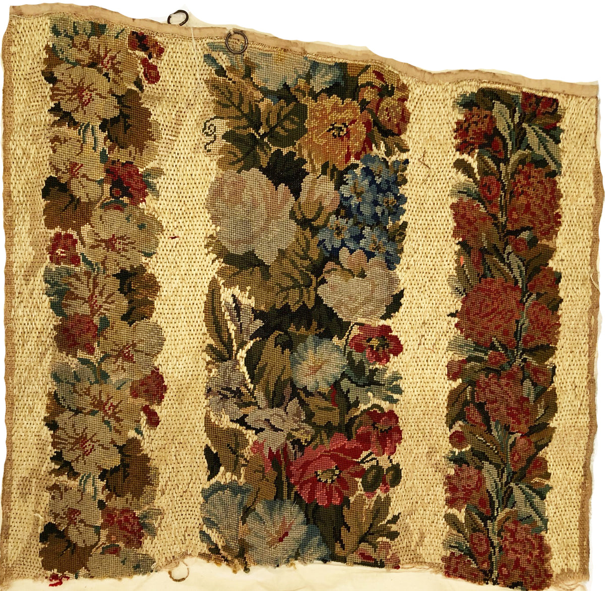 18th Century English Needlepoint ID: L105 A