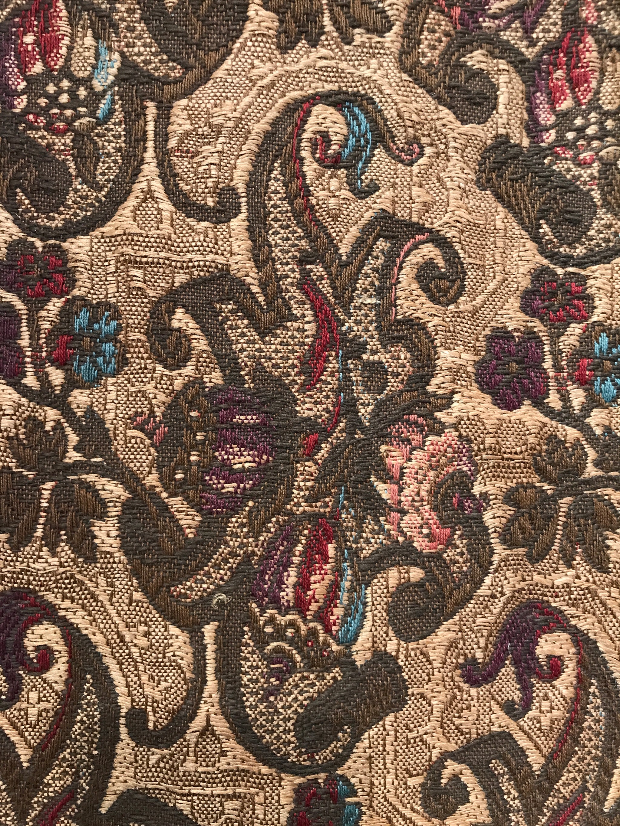 洋書　FRENCH TEXTILES 19th Century French Woven Textile ID: L17-005 – Tapestry Source