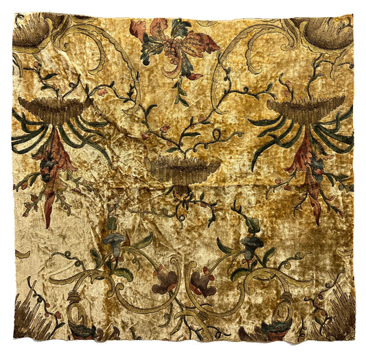 18th Century Italian Cut Velvet ID: M020