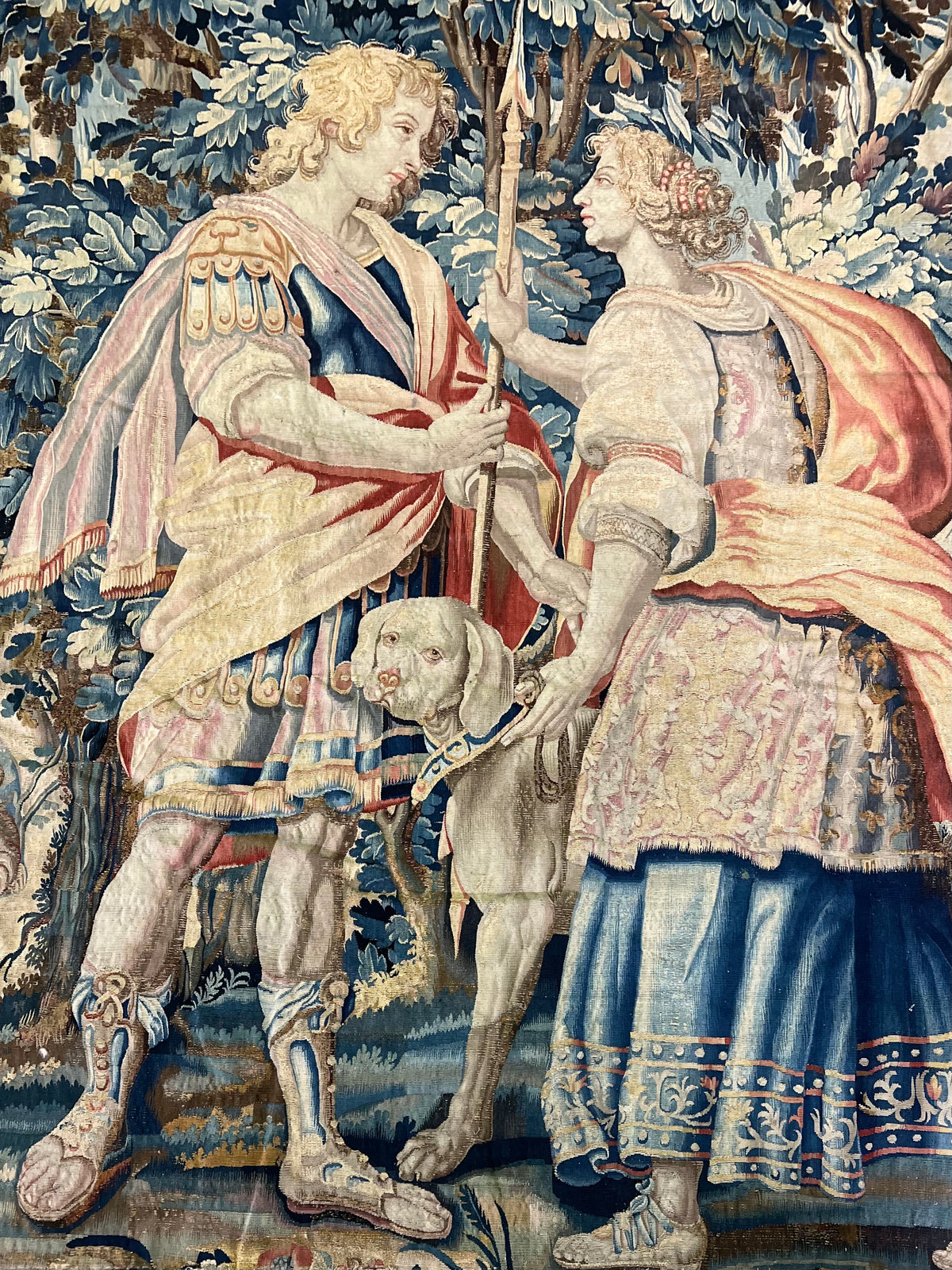 16th Century French Tapestry ID: M142
