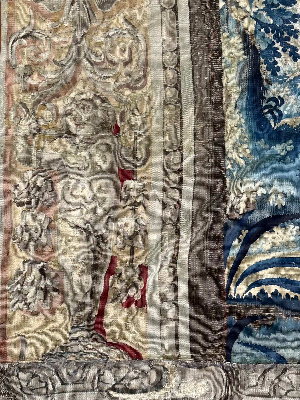 16th Century French Tapestry ID: M142