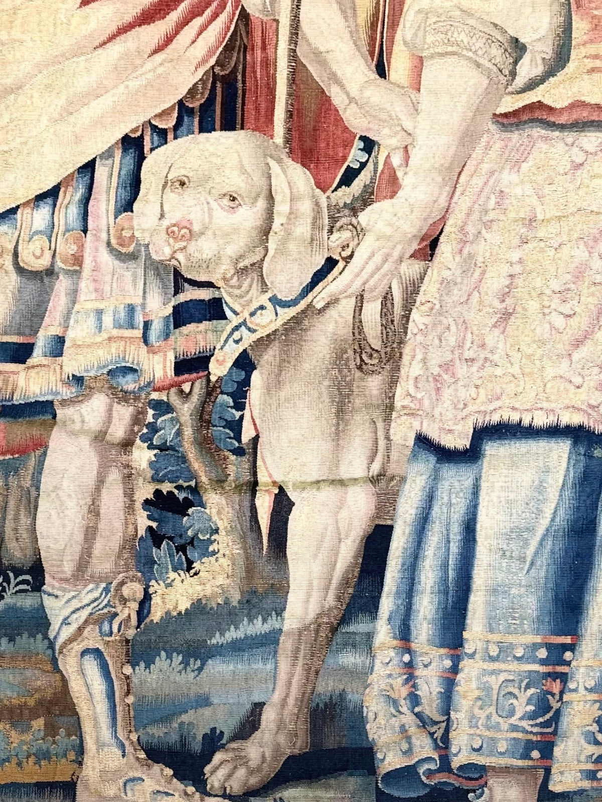 16th Century French Tapestry ID: M142