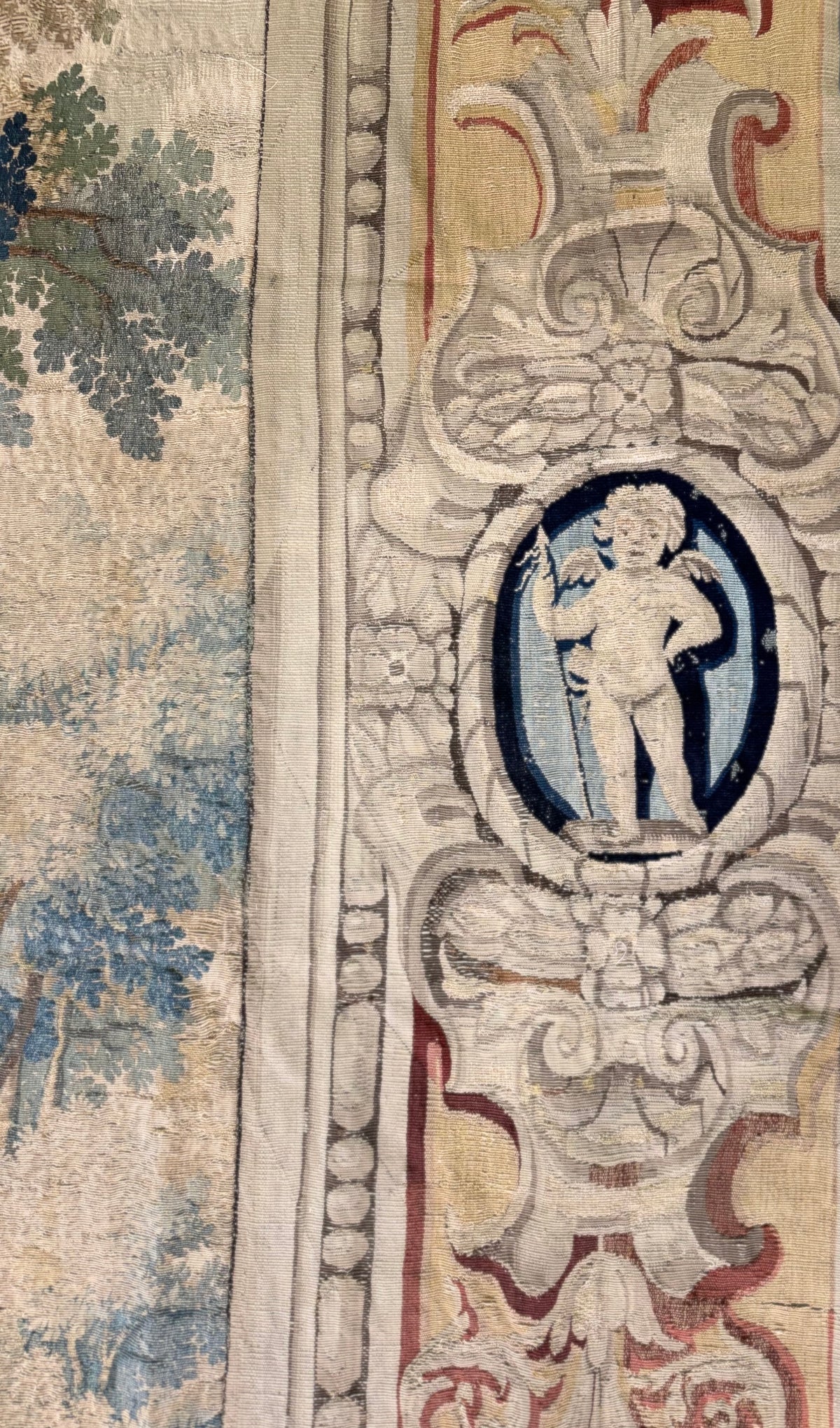 16th Century French Tapestry ID: M142