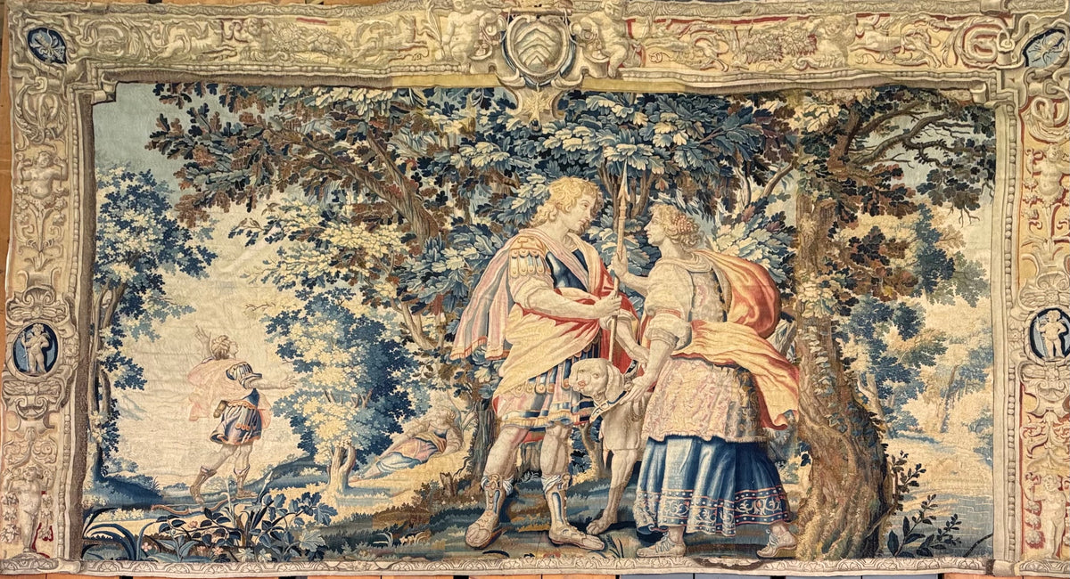16th Century French Tapestry ID: M142