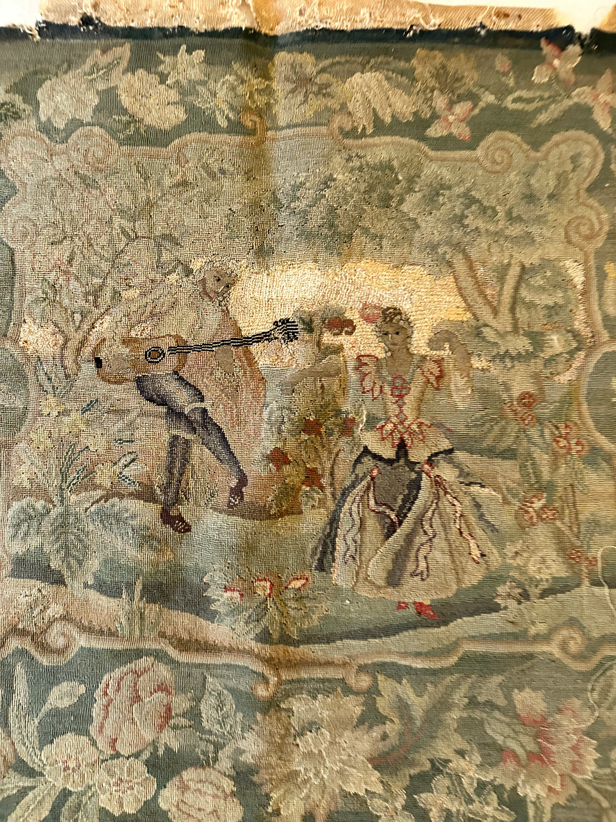 17th Century Belgian Needlepoint ID: NP1050