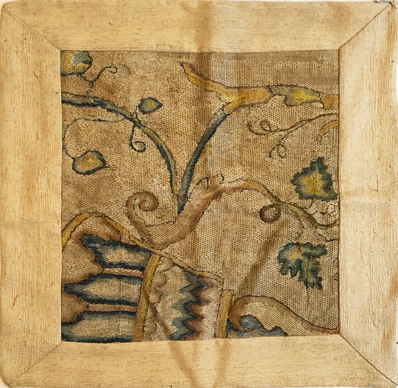 18th Century Italian Needlepoint Pillowcase