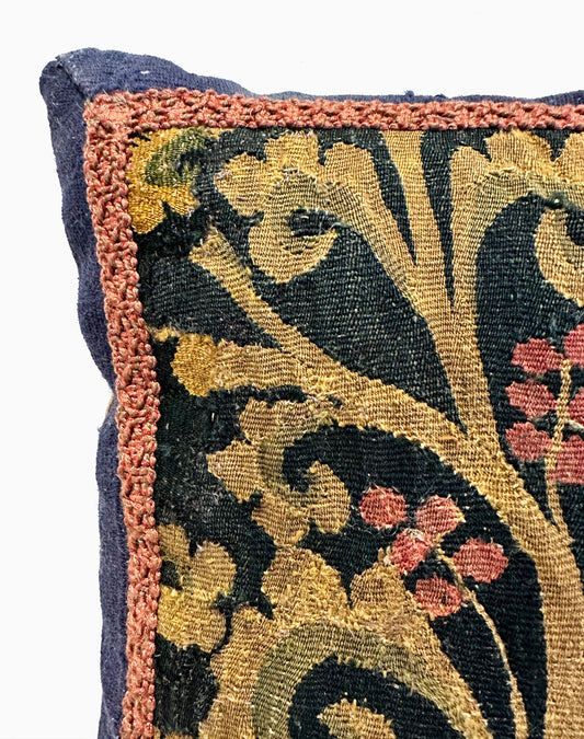 16th Century Brussels Tapestry Pillow ID: P030106