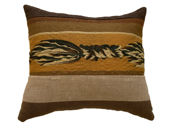 18th Century French Aubusson Pillow (ID:P031521-01)