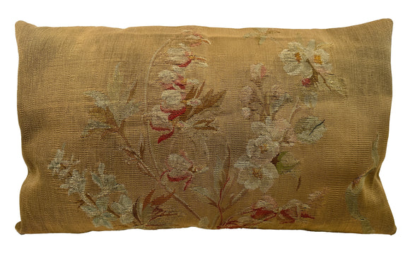 18th Century Aubusson Tapestry Pillow (2 available)