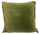 17th Century Brussels Tapestry Pillow with fringes