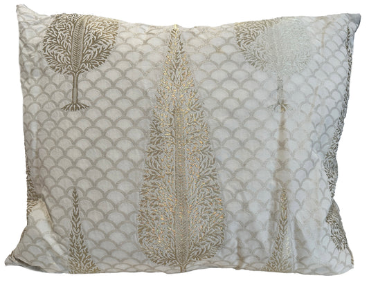 18th Century French Silk Embroidery Pillow ID: P0724-06