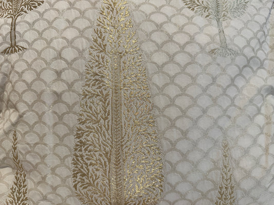 18th Century French Silk Embroidery Pillow ID: P0724-07