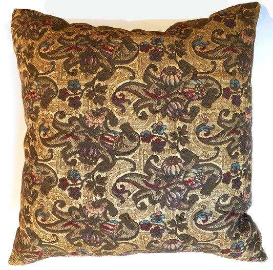 18th Century French Loom-made Tapestry Pillow ID: P1089
