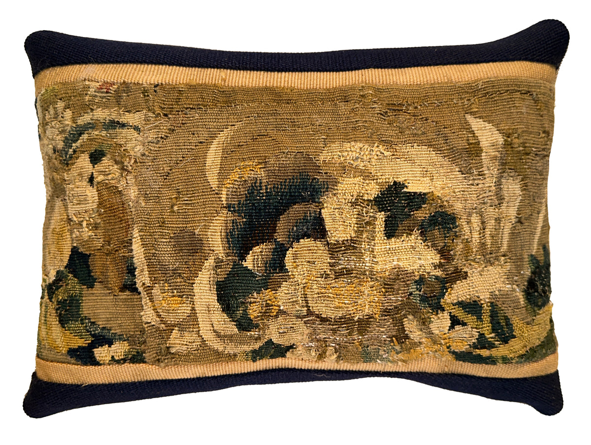 16th Century Brussels Tapestry Pillow ID: P1124-02 B